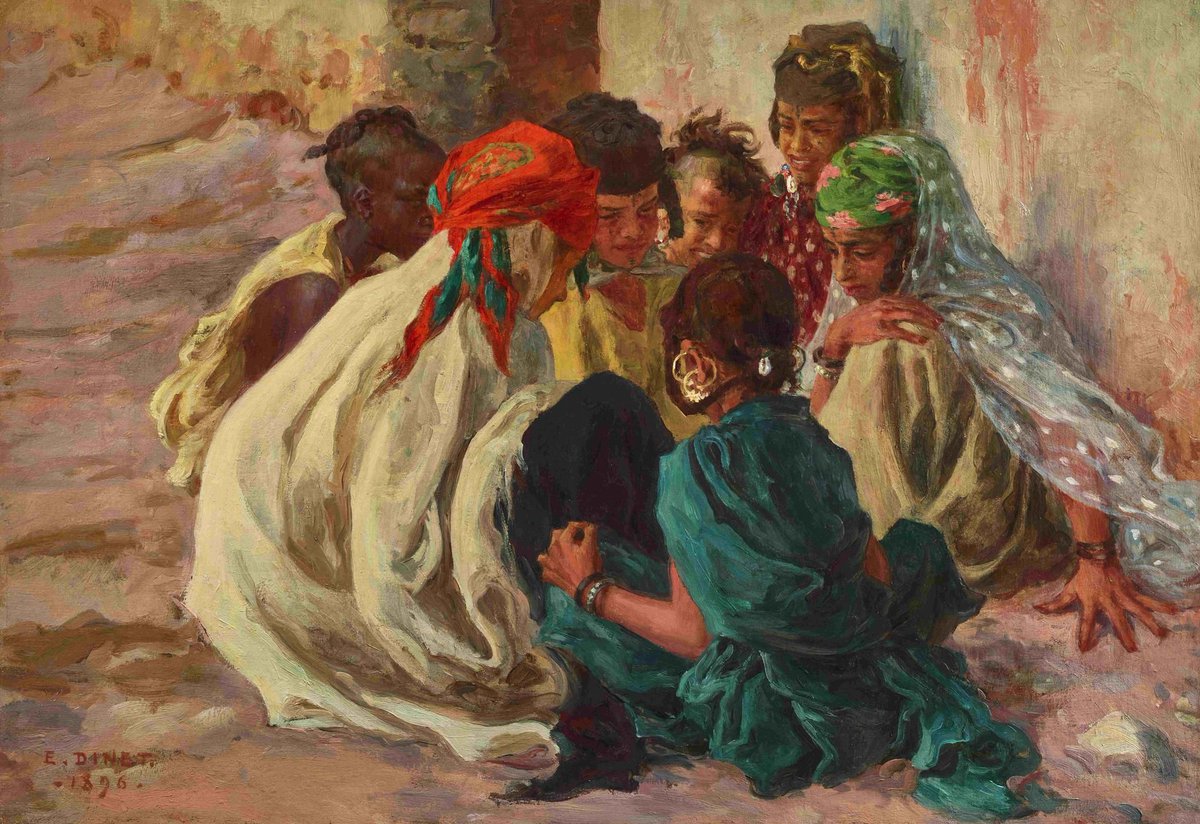 BasseCourFr's tweet photo. "Passions algériennes" célèbre Étienne Nasreddine Dinet à l'Institut du Monde arabe. Une exposition captivante de l'artiste explorant l'âme de l'Algérie. #Art #Culture #IMArabe https://t.co/D3uRUZSQ7O