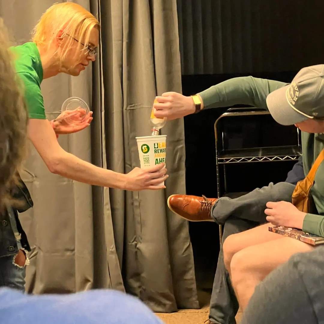 ComedianTate's tweet image. This kind young man put some natural whiskey flavoring in my drink from @SUBWAY tonight.
Spokesperson audition tape coming soon!