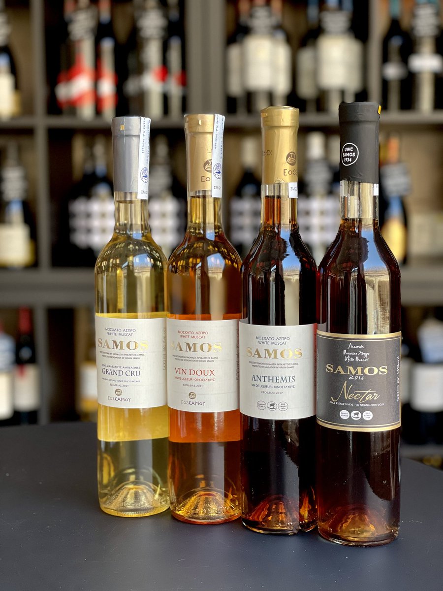 안녕하세요 헬레닉와인입니다 🇬🇷 
최근 트위터에서 저희가 수입하는 사모스 스위트 와인이 많은 관심을 받아 판매량이 급증하였습니다 🔥
감사한 마음으로 알티이벤트를 진행합니다!
#rt + 팔로우를 해주신 분들 중 무작위 10분을 선발하여 빈두(Vin Doux) 와인를 선물로 보내드립니다 🩷