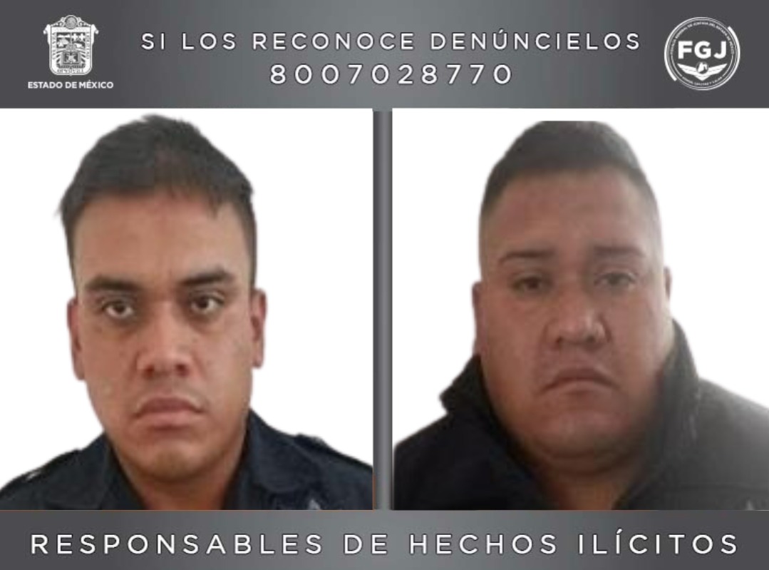 FiscaliaEdomex's tweet photo. #Sentenciados. La #FiscalíaEdoméx obtuvo sentencia de condena de 87 años y 6 meses de prisión para los hermanos Cristian y Nicasio de apellidos de Lucio Simbrón, quienes se desempeñaban como elementos de la Policía Municipal de Valle de Chalco y en el año 2021 participaron en el secuestro de una niña de 5 años.

* El 17 de febrero de 2021 la víctima menor de edad se encontraba junto con sus padres en la colonia Niños Héroes en #Valle de Chalco, donde fue privada de la libertad por cuatro individuos, quienes la subieron por la fuerza a un vehículo y la trasladaron a un inmueble en el municipio de Chalco para mantenerla cautiva. 
* Días después la víctima fue rescatada mediante acción operativa de esta Institución. 

https://t.co/AcMpbmbz3q