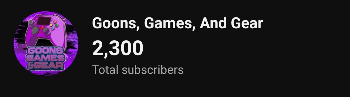 Thank you everyone who helped us hit another milestone! 2300 subs and we are so proud and happy of the community we have built! None of it wouldn't be possibly with you!