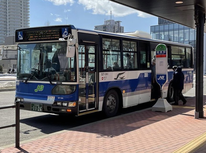 JR北海道バス 札幌200か1126 日野ブルーリボンシティ 年式:2003年式