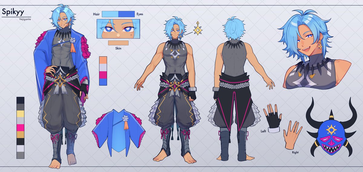 Spikyy 🎭 Vejigante Vtuber ✨ tweet media