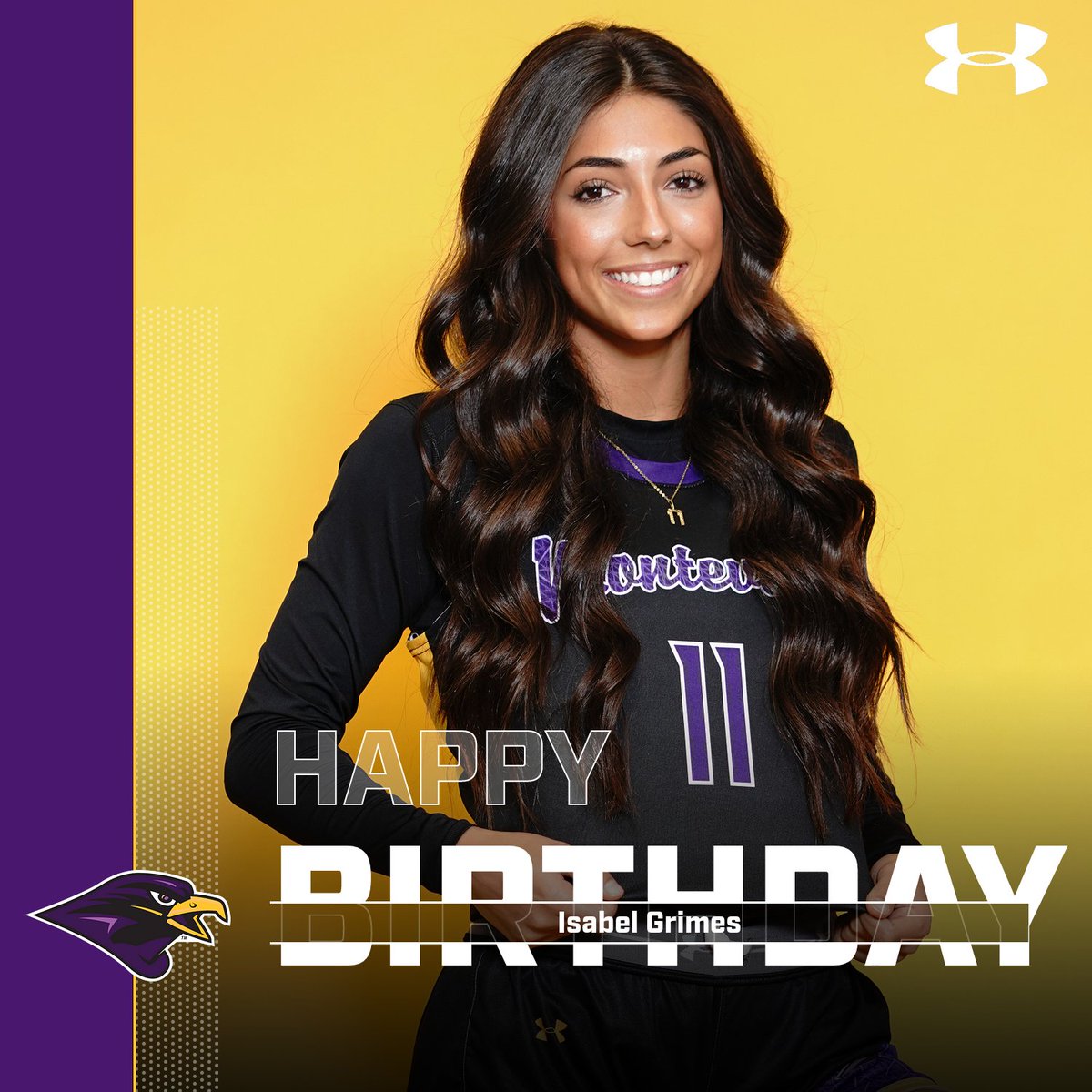 Falcon Nation, join us in wishing Isabel Grimes a very Happy Birthday!! 🥳🎂🎁💜