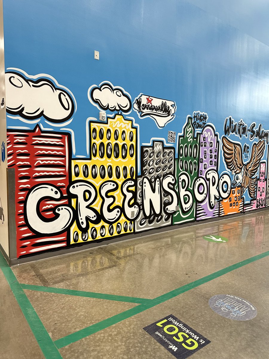 JrocJarvis's tweet photo. I had the opportunity to come paint some murals at Amazon in North Carolina. ๐๏ธ ๐ฆ
๐๏ธโ๏ธโ๏ธโ ๏ธ
#DudeThatDraw #GSO1 https://t.co/FBAVWJ4IGV