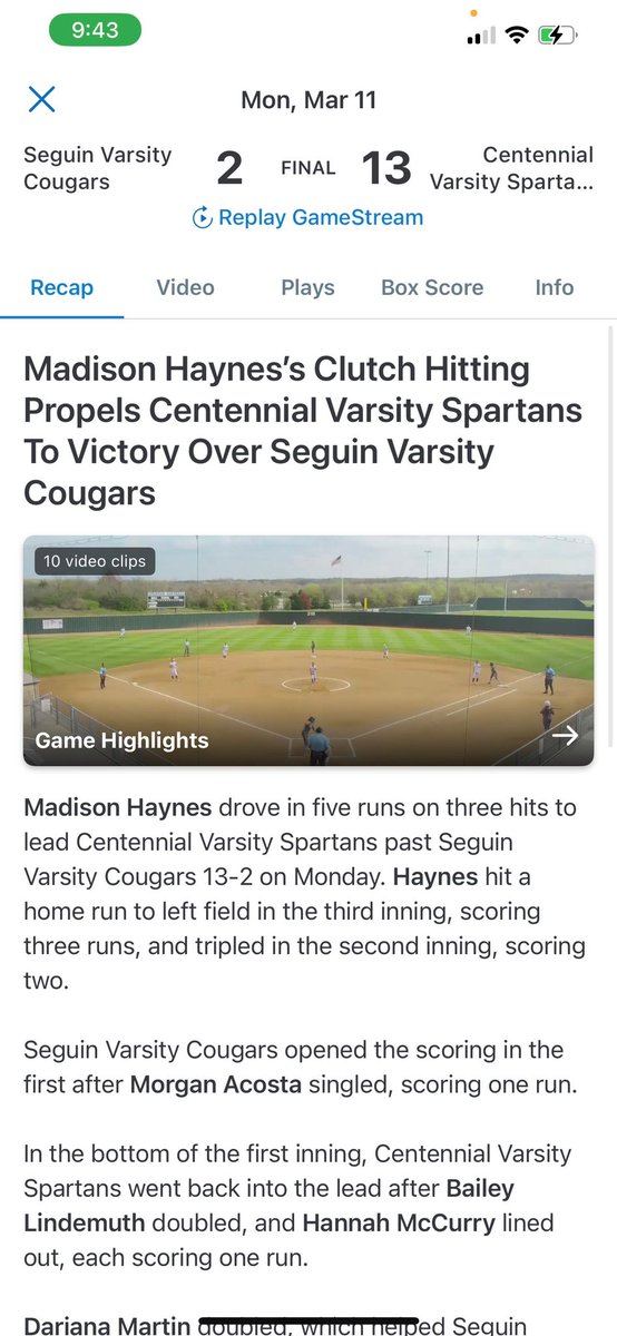 Madison Haynes tweet media