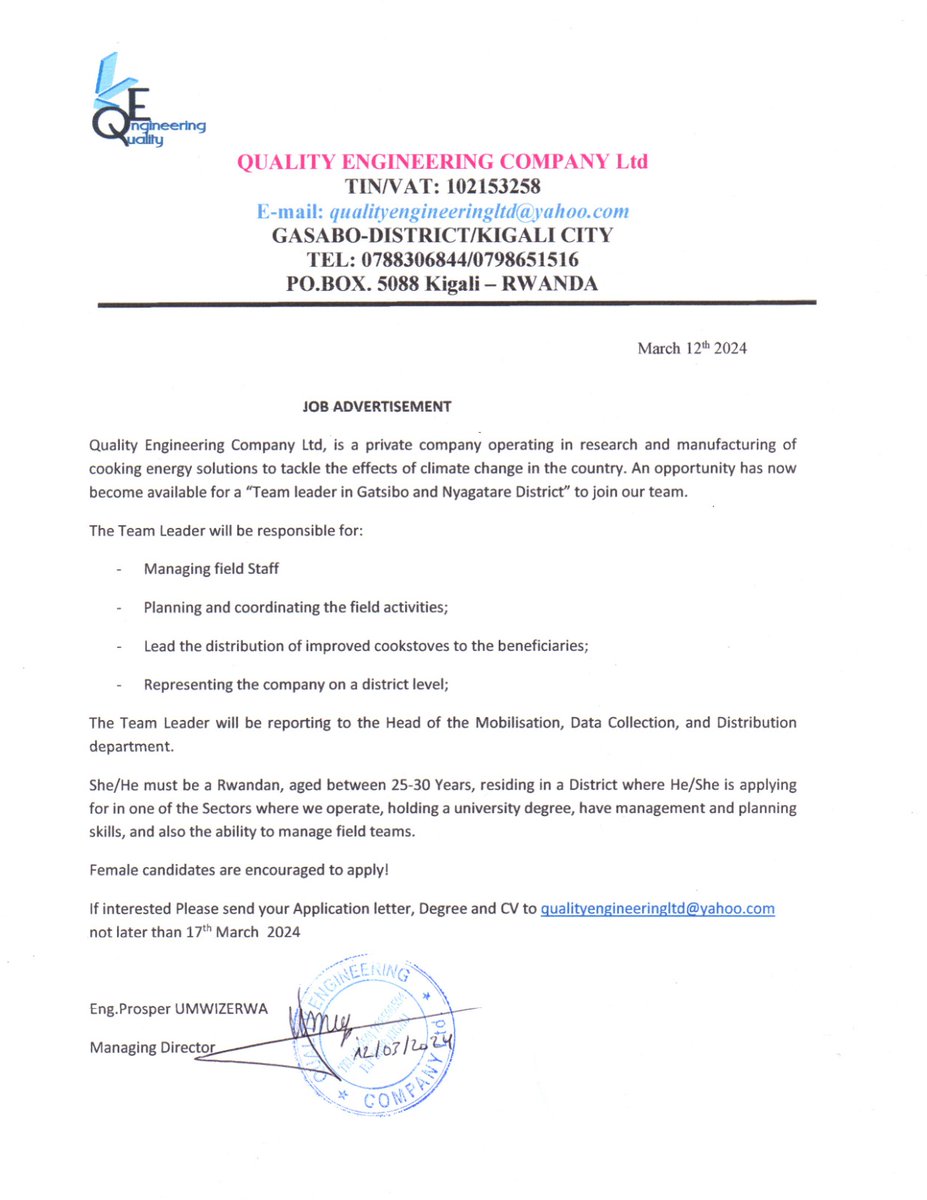 QualityEngine14's tweet image. This is a new job opportunity. If you qualify, please come and join this team and be part of this vibrant community