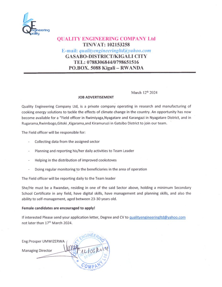 QualityEngine14's tweet image. This is a new job opportunity. If you qualify, please come and join this team and be part of this vibrant community