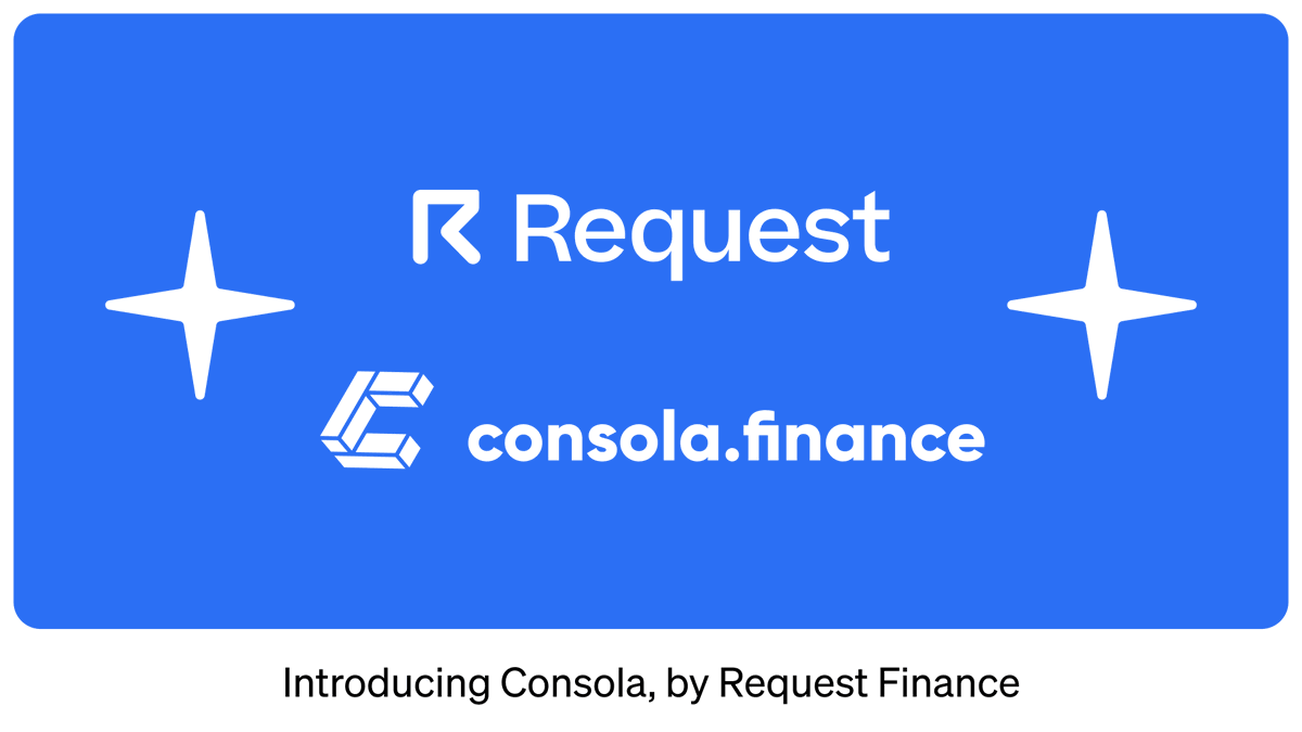 🚀 Exciting News: Request Finance Acquires Consola Finance! 🚀 We're delighted to welcome @consolafinance to our family, marking a major step towards becoming the ultimate enterprise finance platform for crypto and fiat. Together, we combine: 👉 Consola's 100% accurate