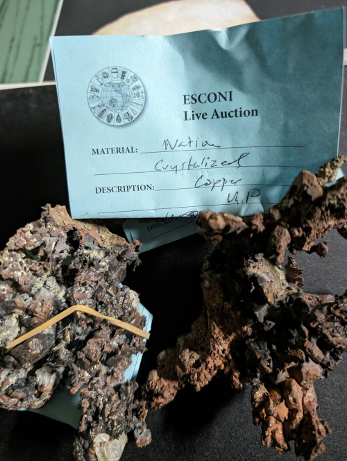 ESCONI's tweet photo. 2024 ESCONI Gem, Mineral, and Fossil Show - Preview #14! #show #minerals #copper #nativecopper #michigan #michiganup
https://t.co/4duisFC1P2 https://t.co/HDg6VJmkj0