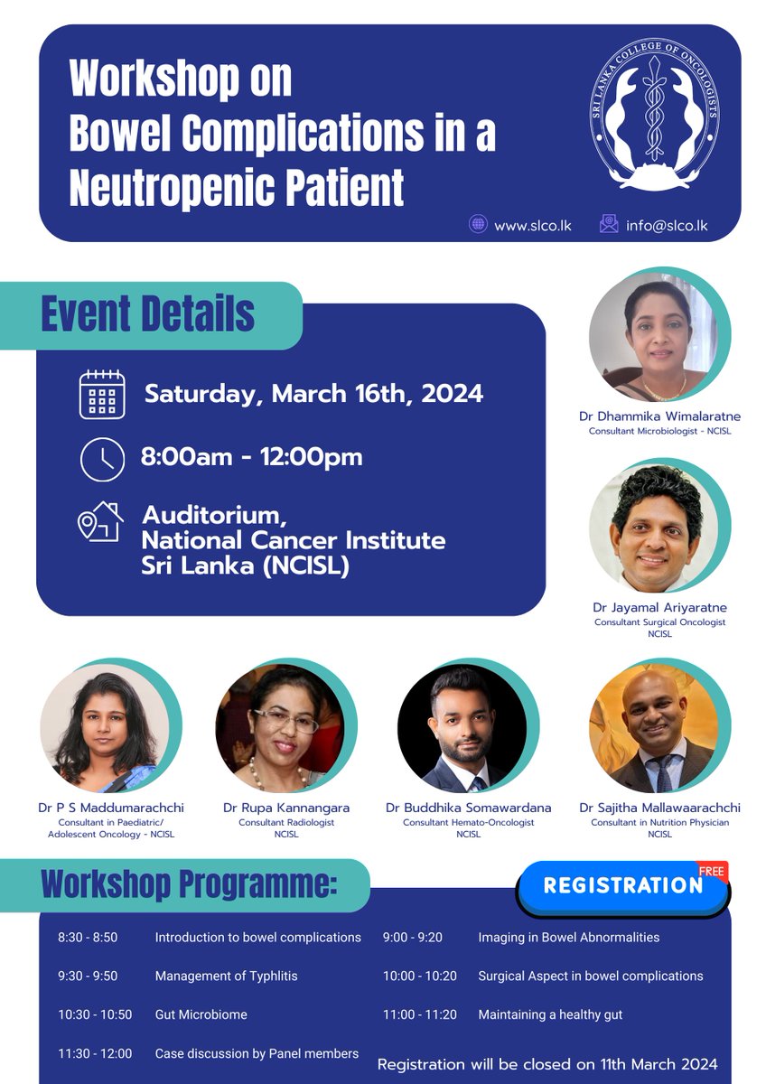 The Sri Lanka College of Oncologists tweet media