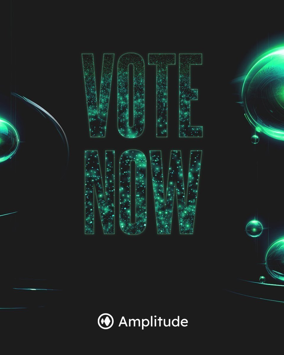 amplitude_chain's tweet photo. 📣New Amplitude Referendum: Authorize runtime upgrade to Amplitude release 14

For more information on this referendum and to vote, follow one of the links below

Vote on @polk_gov 🔽
https://t.co/RKW1ECaBUb

Vote on @PolkadotJs 🔽
https://t.co/Q8hQxR2PQc https://t.co/CsiGx0GewN