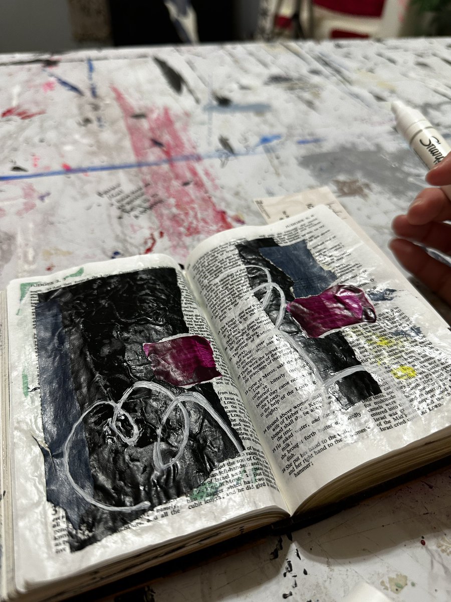 thecaulkartist's tweet image. #createdaily Day 28