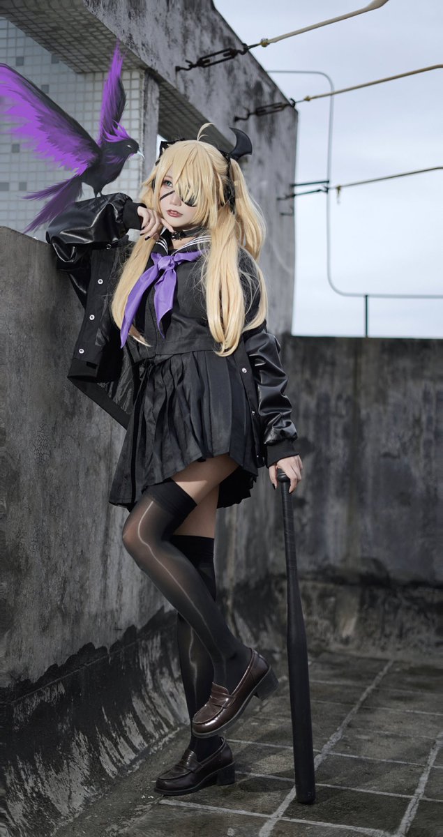 ルールは、破るためにある💜
#fischlcosplay
 #フィッシュルコスプレ