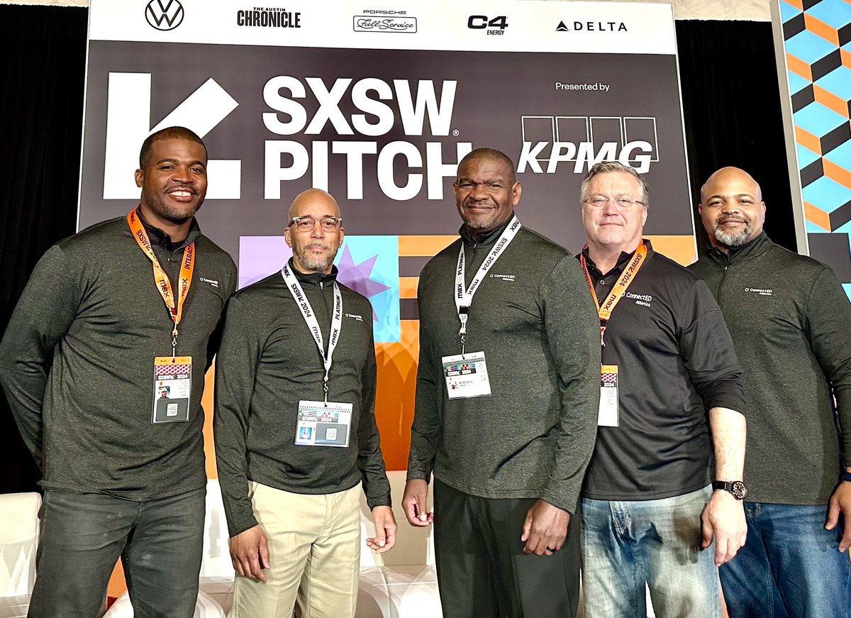 What a GREAT experience at @sxsw Pitch Competition for my @connectedathUSA team! Thank you to the entire pitch team who were invaluable throughout the process. Good luck to all of the tech startups who competed. #EntrepreneurMindset #Makeithappen #SportsTech