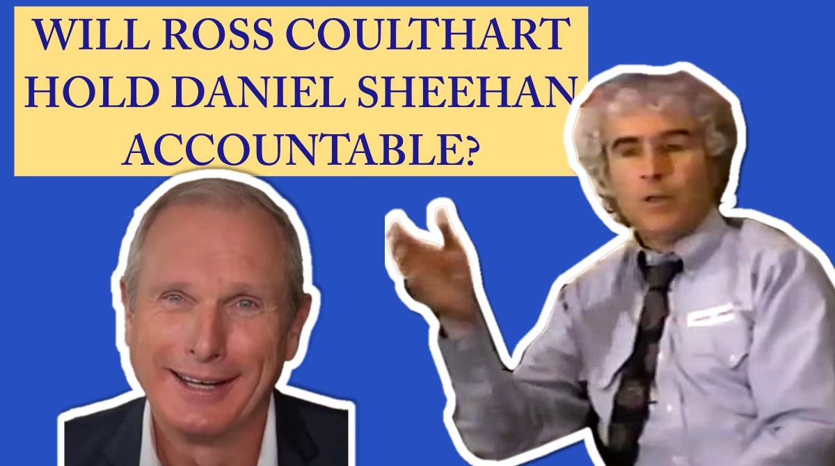 In 1995 Daniel Sheehan told the same story he told Ross Coulthart this week (and for RC's book).

Except that it's not the same story. Not at all.

Did investigative journalist Coulthart not... investigate? Will he ask Sheehan to explain the discrepancies?🧵