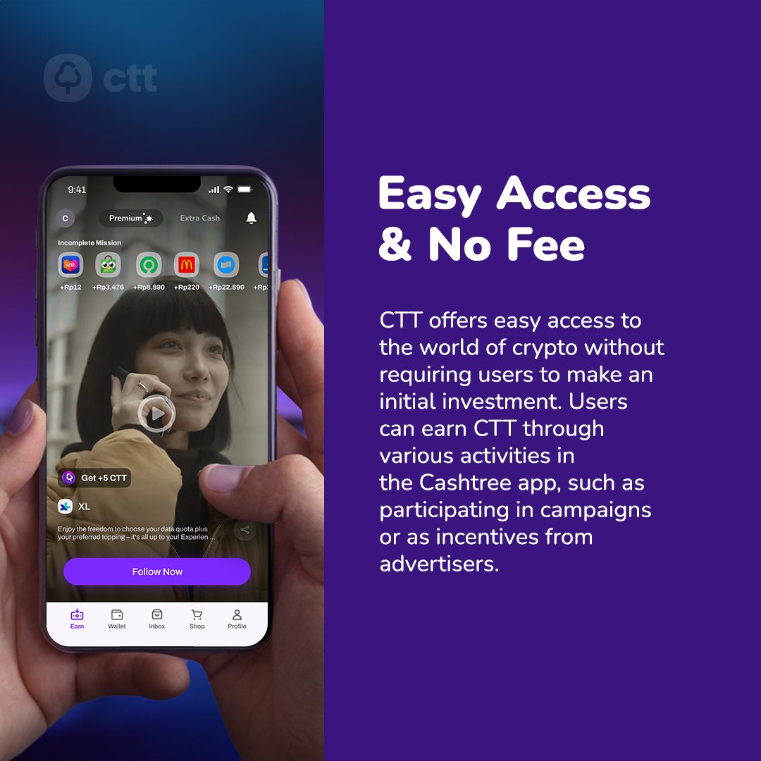 cashtreeglobal's tweet photo. Newest Game Changer 🌍💰 Cryptocurrency made easy with #CashtreeToken. Nothing complex needed, just a simple way to step into the world of crypto. #CashtreeToken #CashtreeApp #Web3 #EarnWithCashtree https://t.co/lzp2JL09q7