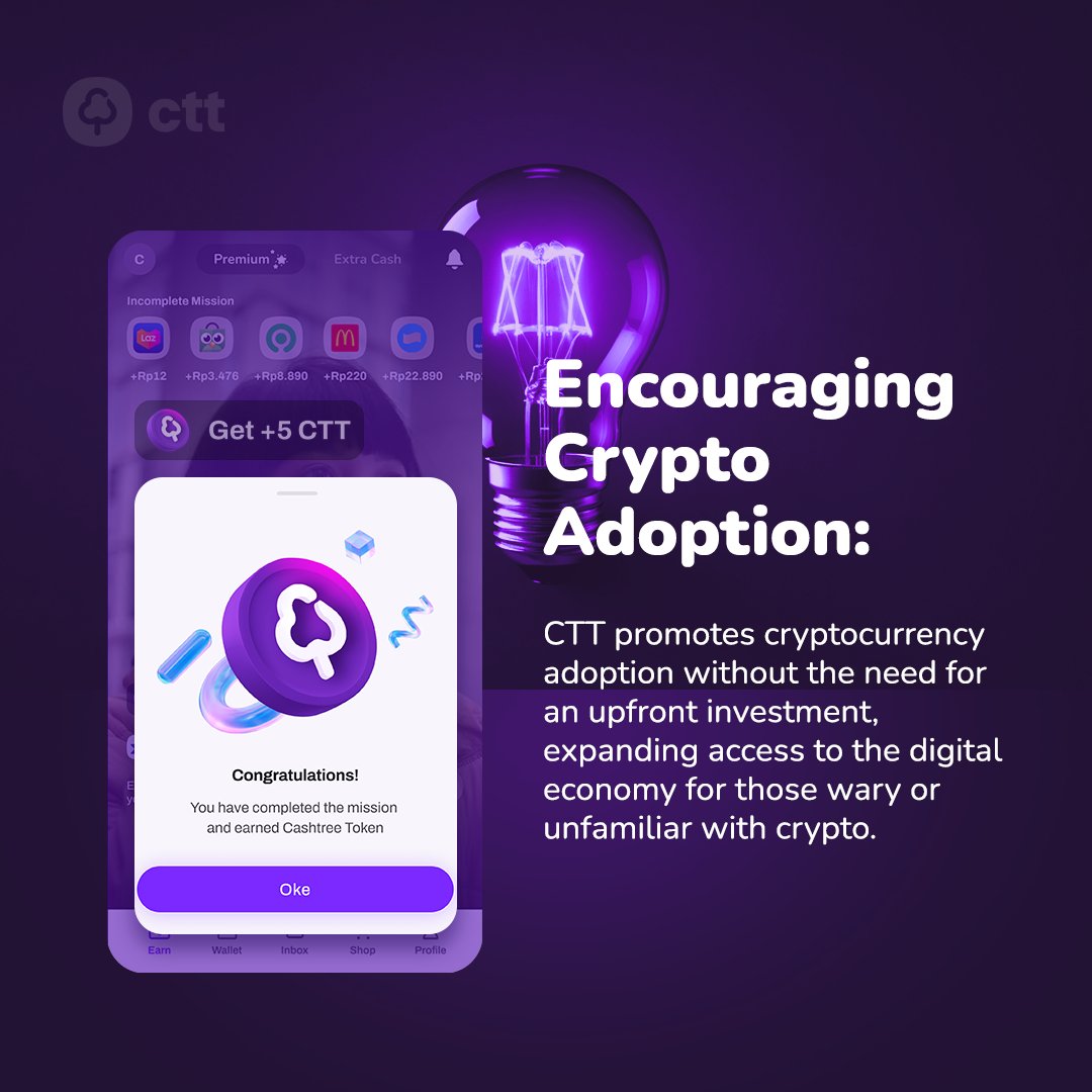 cashtreeglobal's tweet photo. Newest Game Changer 🌍💰 Cryptocurrency made easy with #CashtreeToken. Nothing complex needed, just a simple way to step into the world of crypto. #CashtreeToken #CashtreeApp #Web3 #EarnWithCashtree https://t.co/lzp2JL09q7