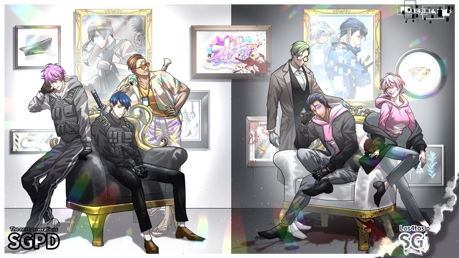 SALE＊2022年製】Highway to HELL 現代アート イラスト 絵画