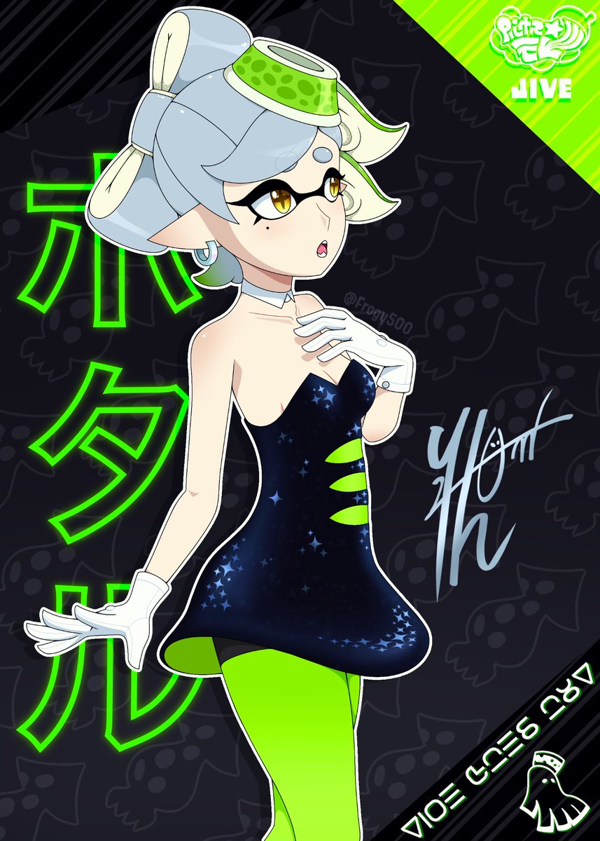 Tide Goes Out 🎶💚🌊 Happy Marie Day/MAR13! #Splatoon #MAR13 #MarieDay