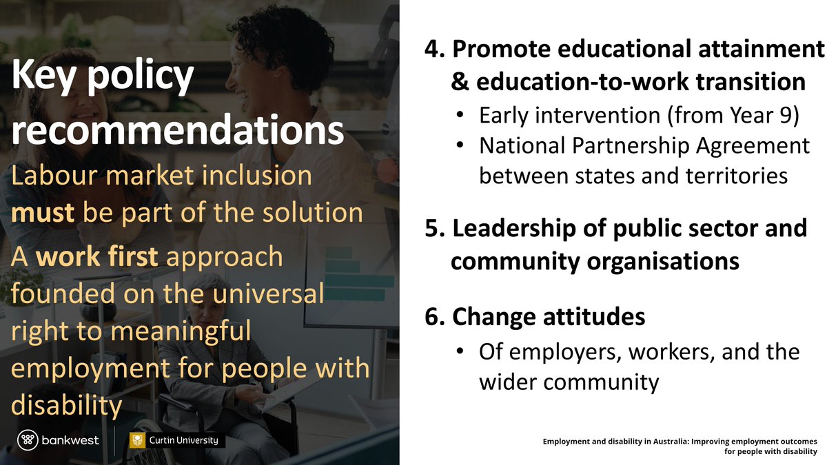 Policies and actions around employment for people with disability need to recognise people’s capabilities and potential, not their perceived limitations – which may end up not to be true. #BCECEmploymentDisability Read the full report 👉 bit.ly/BCECEmployment…