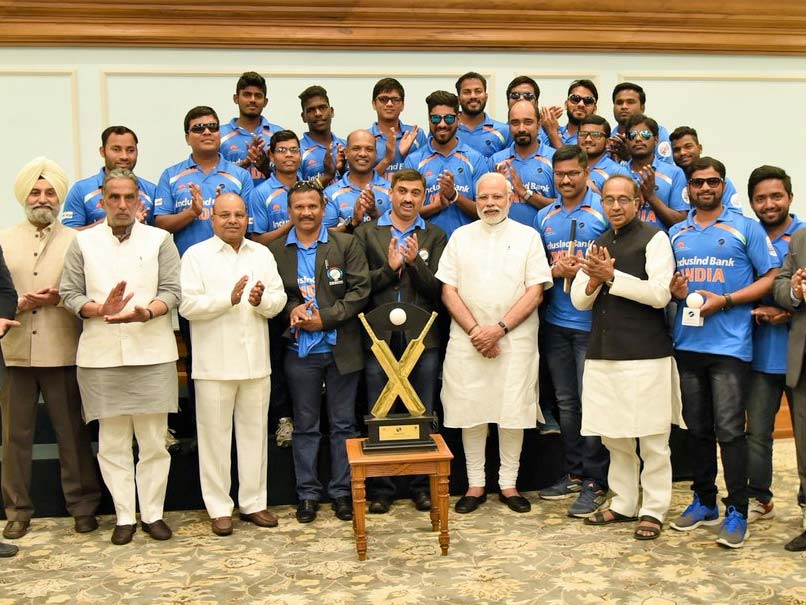 Our Blind Cricket team has won the most no. of World Cups in the World 🏆🏏

Here's a list of their victories:

T20 World Cup🏏
2012
2017
2022
ODI World Cup🏏
2014
2018

#BlindCricket #Cricket #ChampionsLeague 
#CricketFever