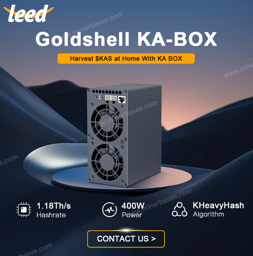 NicolaLeedMiner's tweet photo. 👏The Best Home Kaspa Miner is Here!
This morning Goldshell Announced their Brand New Home Crypto Miner #KABox : 1.18 Th/s at only 400 Watts.
This New Kaspa Miner puts the IceRiver KS0 Pro to Shame.
My whatsapp: +86-18923751787
#kaspa #kaspacoin #kascoin #kasminer #Goldshell https://t.co/wsGYDaa4Fk