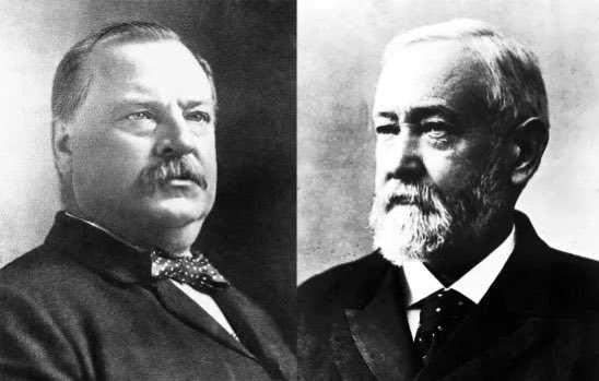 Sounds like we need to brush up on the 1892 #rematch #election between #Democrat #GroverCleveland and #Republican #BenjaminHarrison. Does anyone recommend and good #books on the subject? #USpolitics #politics #UShistory #history #government 1892-2024
