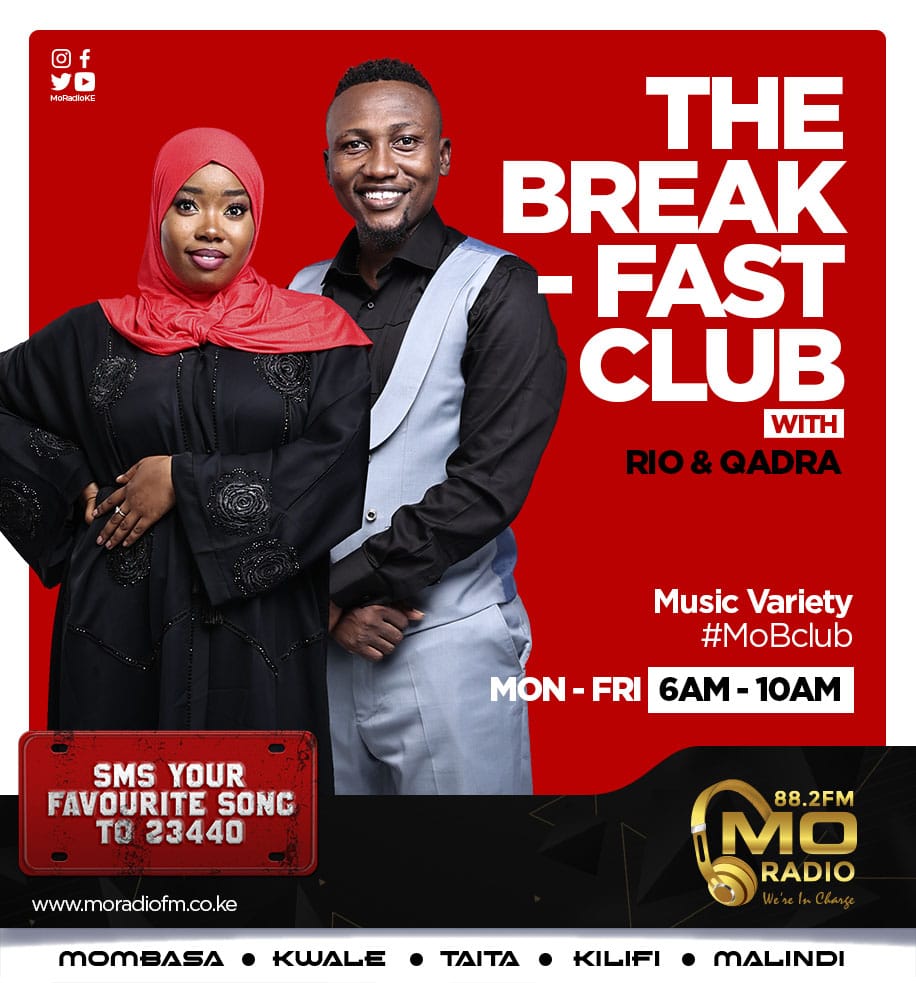 MoRadioKE's tweet image. We are on your favorite stereo 📻

Unategea #MoBclub ukiwa wapi?

Sms line 23440

#MoBclub #RioNaQadra #moradioke #WeAreIncharge