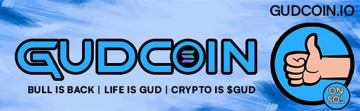 GudCoinOnSol's tweet photo. Markets $GUD. Community is $GUD. The Ticker is $GUD https://t.co/NMj3sd5yMt