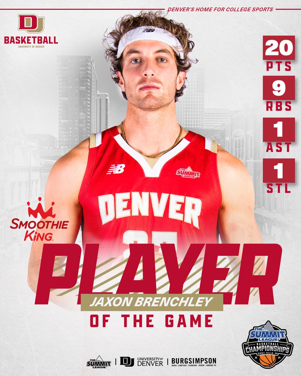 Denver Men's Basketball tweet media