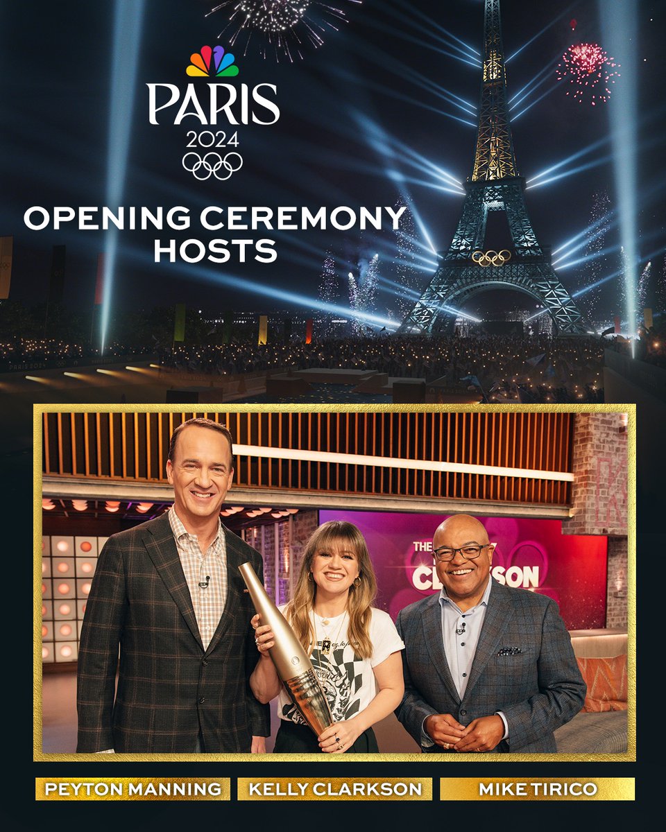 It’s a star-studded lineup hosting the Opening Ceremony in Paris! ⭐️ #ParisOlympics