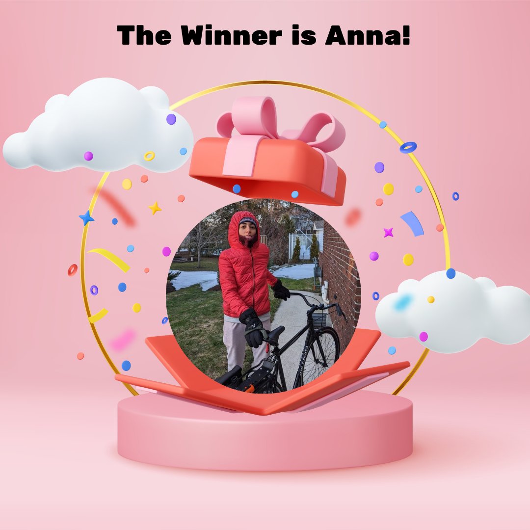 Cycle_WR's tweet photo. Congratulations to Anna for winning the February #CycleWRWinterChallenge! We will contact you soon about collecting your bicycle-related prize. Thanks to the other people who participated in February! Thank you so much to @ZiggysCycleKW for the prize this month! https://t.co/bLA0OpJfq5