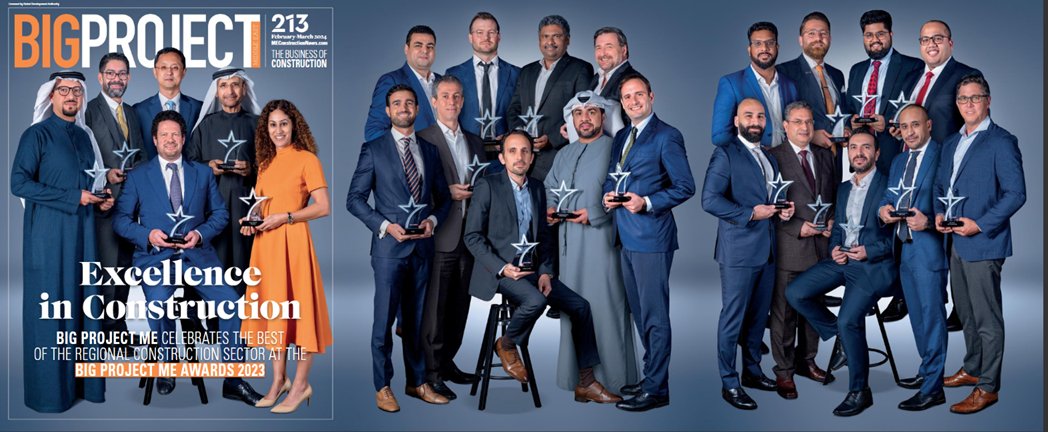 MEConstructionN's tweet image. 📖 Big Project ME #MagazineSeries || February-March issue is OUT NOW! issuu.com/cpitrade/docs/…
Excellence in construction highlighted at the Big Project ME Awards 2023
Highlights:
- OMNIYAT begins handover of the Lana Residences
- Tackling Demand Water in Qatar

#BigProjectME