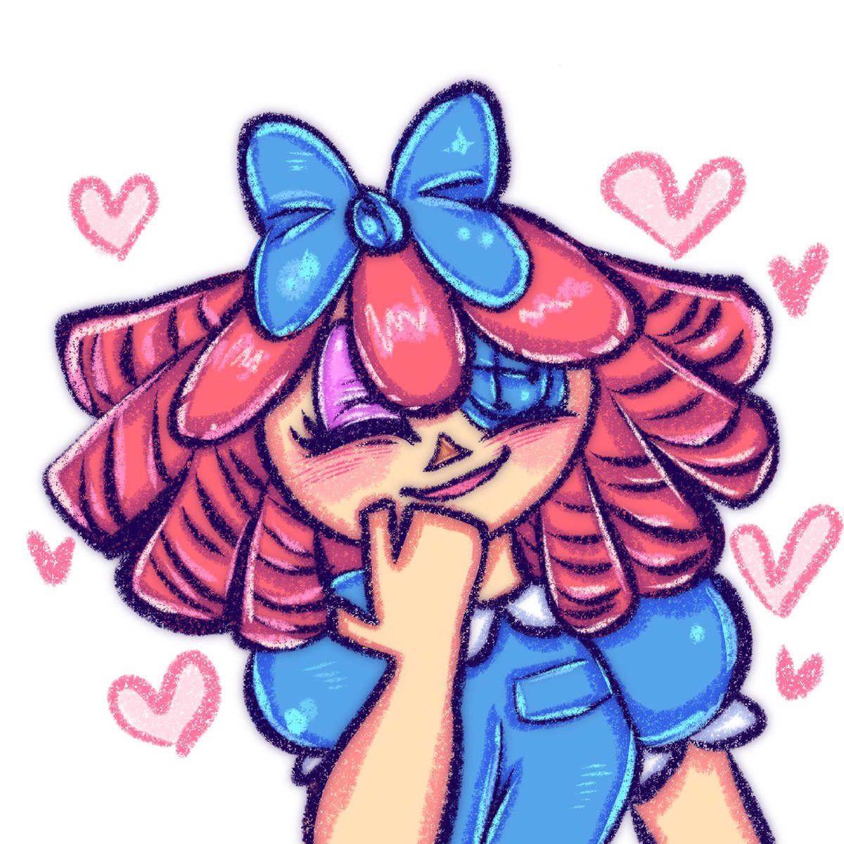 Floofdr0p's tweet photo. I love drawing the rag dolly💙!!!

#TheAmazingDigitalCircus #tadcragatha https://t.co/oSHGlaBore
