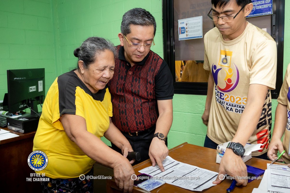 Nakakatuwa po na maraming mga nakatatanda at may kapansanan ang nais magparehistro at mag update ng kanilang registration sa isinasagawang Special Satellite Registration for Senior Citizens and Persons of with Disabilities sa Nat’l Vocational Rehabilitation Center, Quezon City