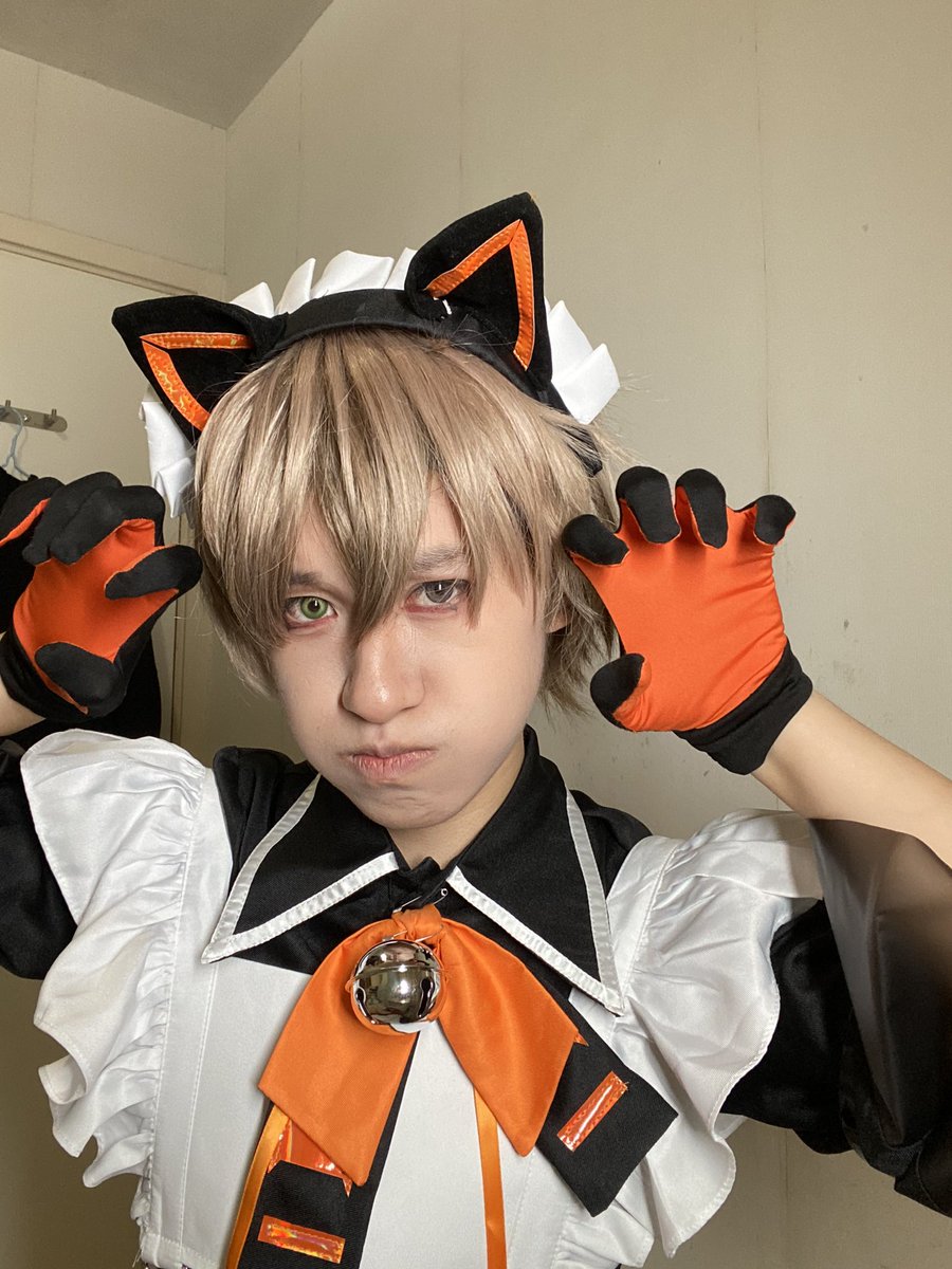 KWTom3's tweet photo. I guess cosplaying is technically an art form…?

Side Note: I haven’t seen a male Alban maid yet so here you go

#AlbanKnox #AlbanKnoxArt https://t.co/NxeS3m2Csu