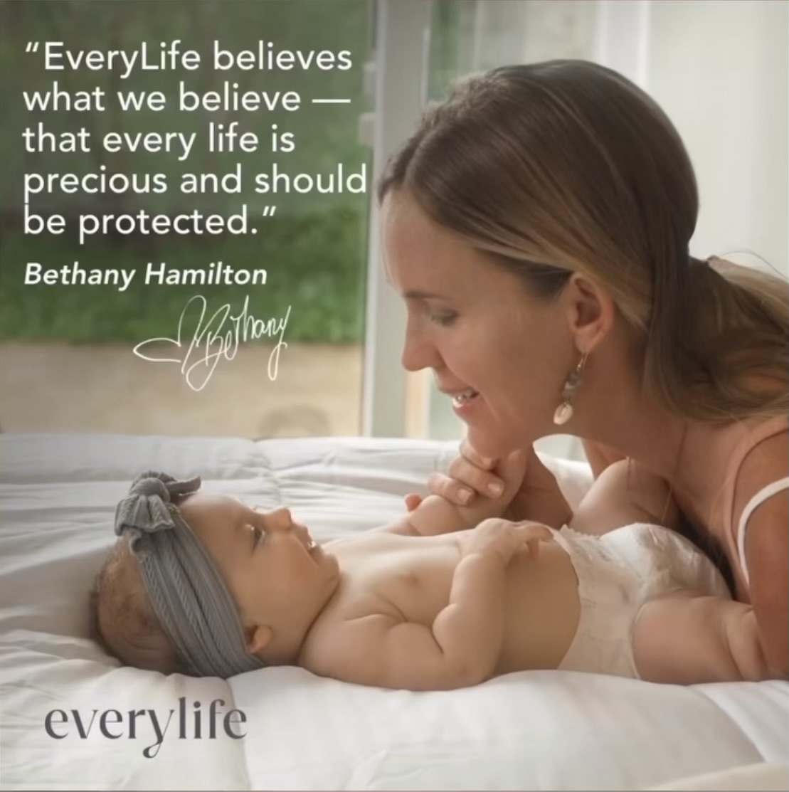 I love that @EveryLifeco not only shares our pro-life, pro-family values, but also has a high-performing diaper that works! 👶🏼✨ Use code: BETHANY10 for 10% off your first order at EveryLife.com 🩵