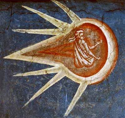 「中世のフレスコ画に描かれた謎の飛行物体#お前らの好きな宇宙船を晒せ 」|Watanabeのイラスト