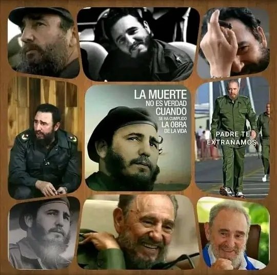 🇨🇺LA MUERTE NO ES VERDAD CUANDO SE HA CUMPLIDO LA OBRA DE LA VIDA.🇨🇺 #FidelPorSiempre