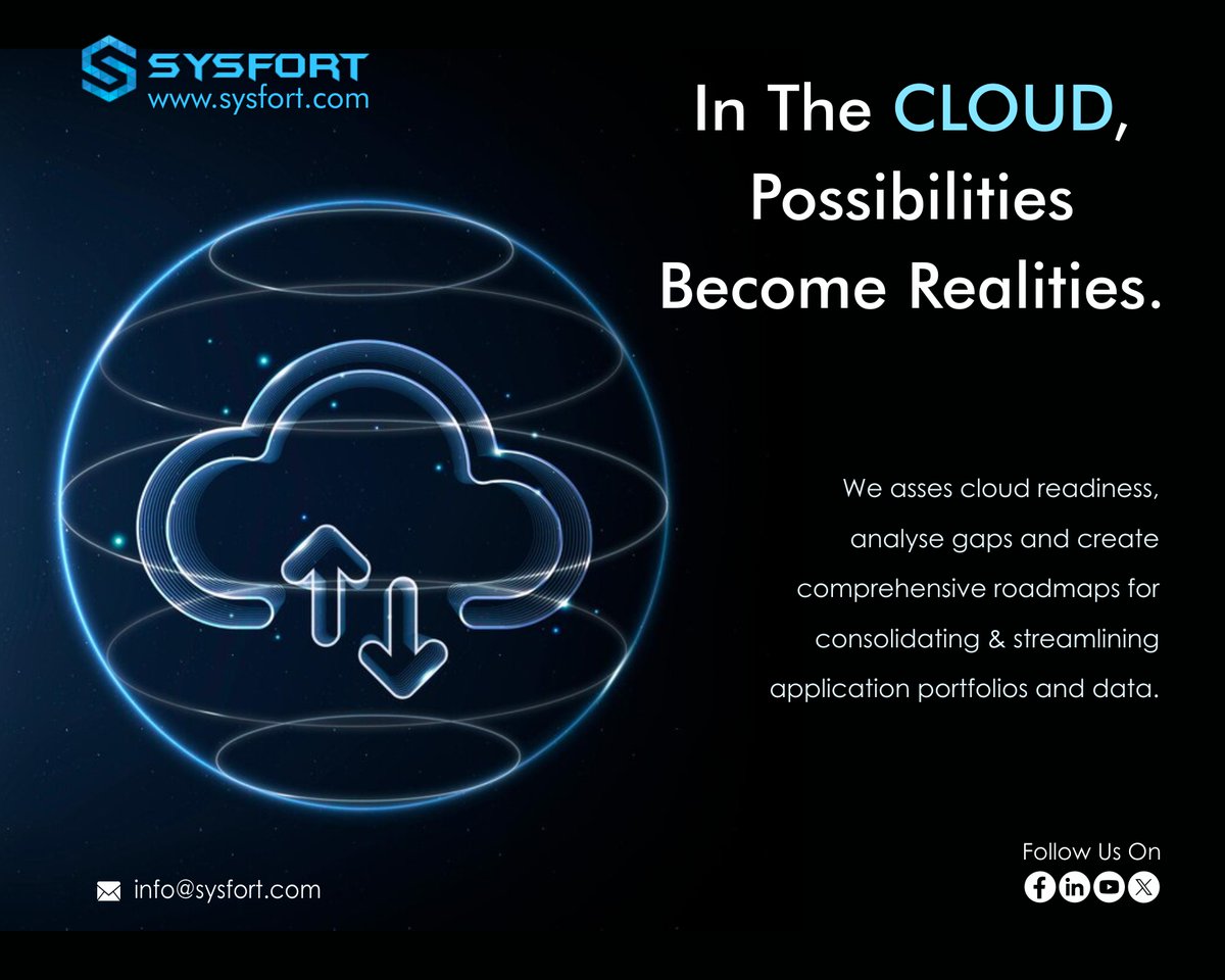 Unlocking the limitless potential of the cloud! ☁️ Embrace efficiency, scalability, and innovation with our cloud services. 

#CloudComputing #TechSolutions #DigitalTransformation #InnovateWithCloud #Efficiency #Scalability #FutureReady #CloudServices #TechInnovation