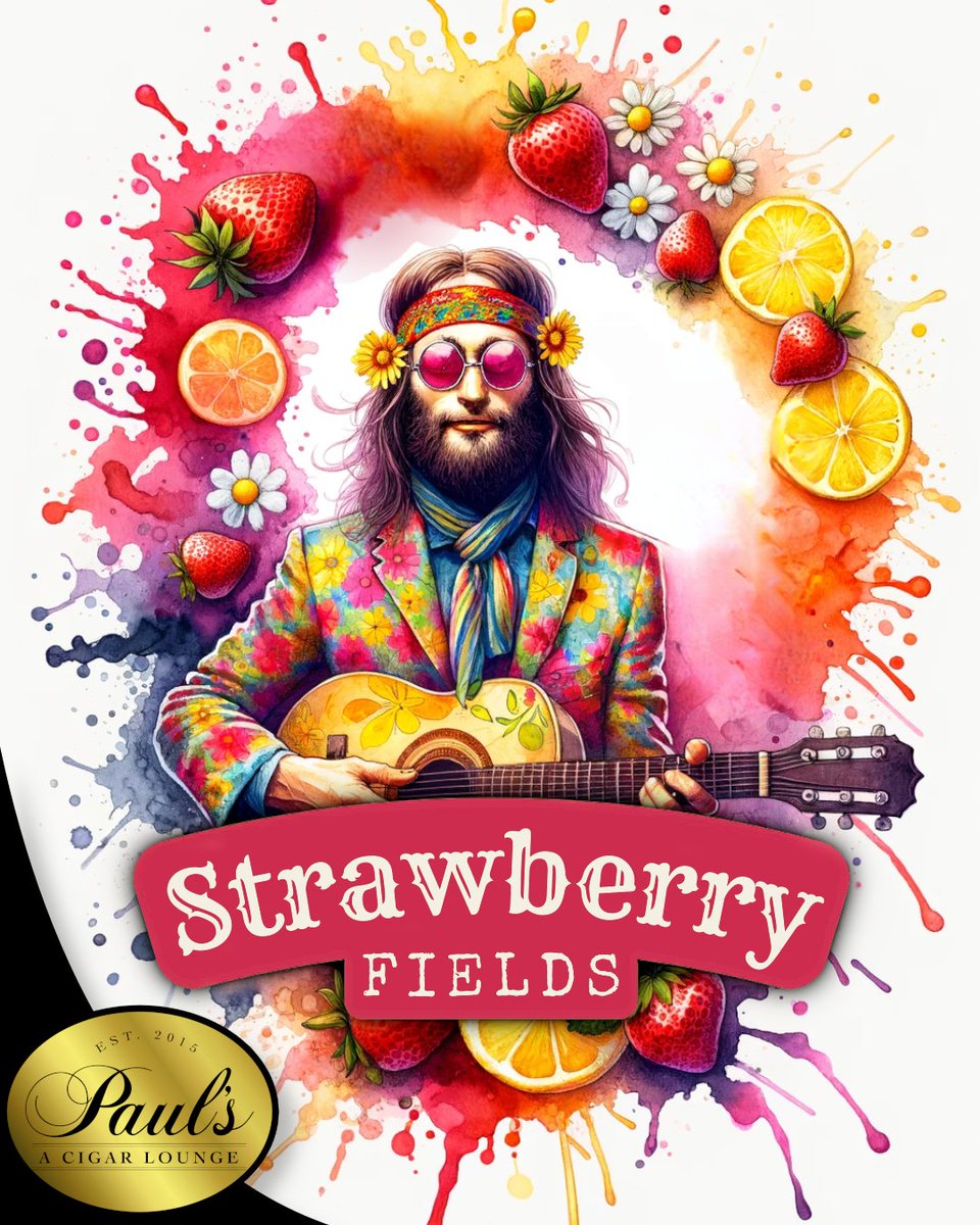 paulscigar's tweet photo. Let us take you down, 'cause we're going to Strawberry Fields – a berry-licious drink that hits all the right notes. 🍓🎶
#PaulsCigar #StrawberrySerenade #SpringSpirits #SeasonalSips @4RosesBourbon https://t.co/HWmfKTqeOL