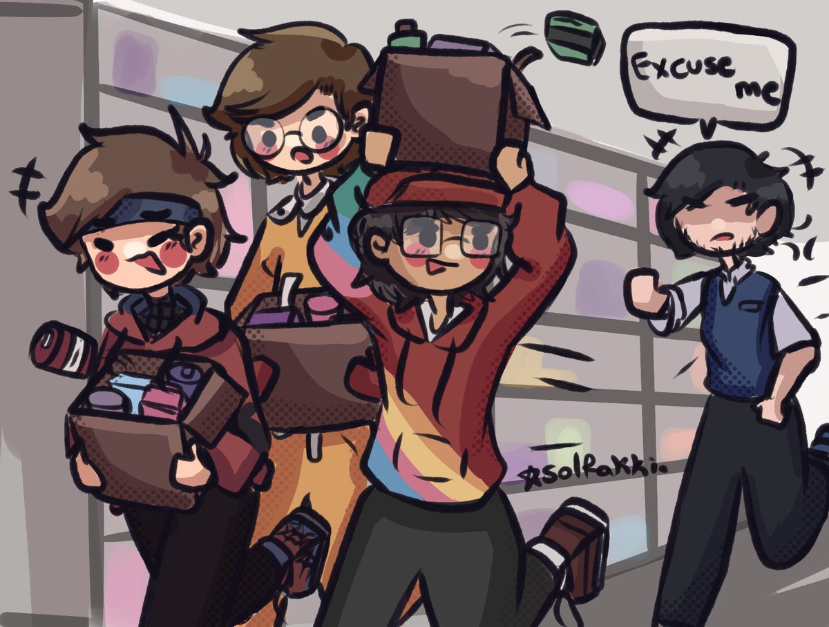 SolRakiss's tweet image. Excuse me 🏃‍♂️

#mctrio #mctriofanart #roierfanart #roier #elmarianafanart #elmariana #aldogeofanart #aldogeo