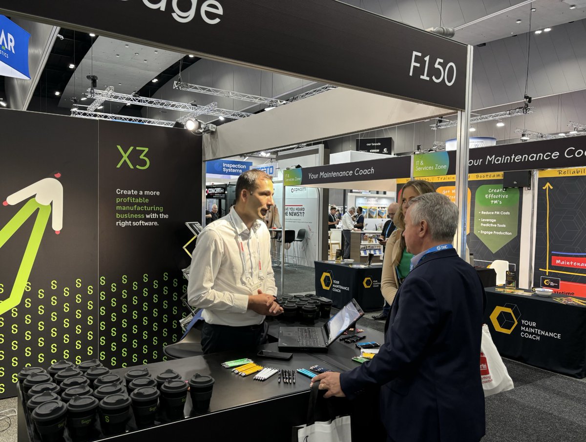 AptusLtd's tweet image. Day two of APPEX Expo is buzzing!  We've been thrilled to connect with more fantastic Process Manufacturers and are eager for the days ahead! 

Join us at booth F150 to discover how Aptus Business Solutions can contribute to your organisation's success!

#APPEX #processing
