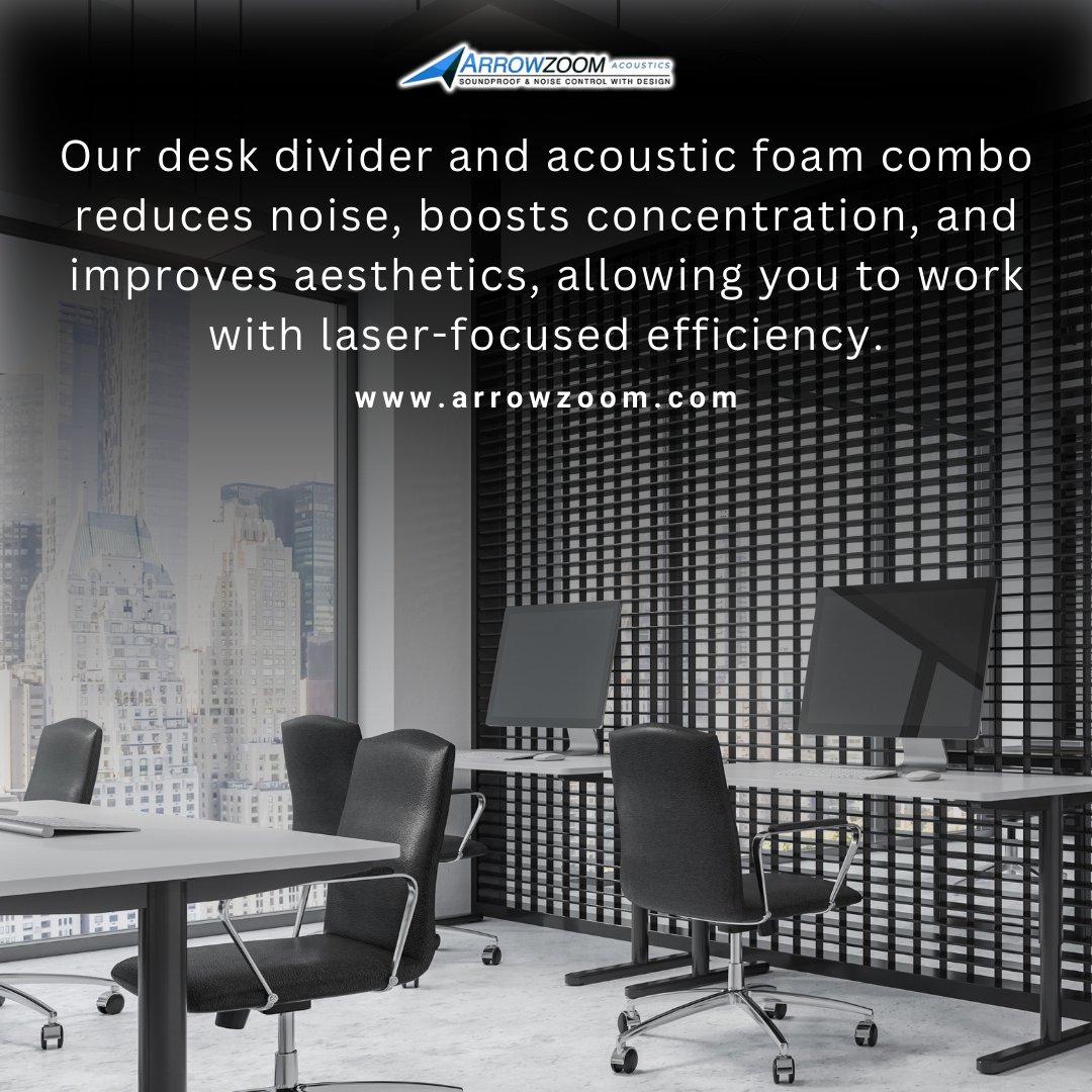 Arrowzoom's tweet image. Get ready to level up your sound game with Arrowzoom Acoustics! 🎶✨ Say goodbye to noise pollution and hello to a symphony of clarity. 

 #Arrowzoom #UpgradeYourSound #EarBliss #HomeImprovementProducts #SoundAbsorber #NoisePollution #SoundAbsorbing #ArrowZoom