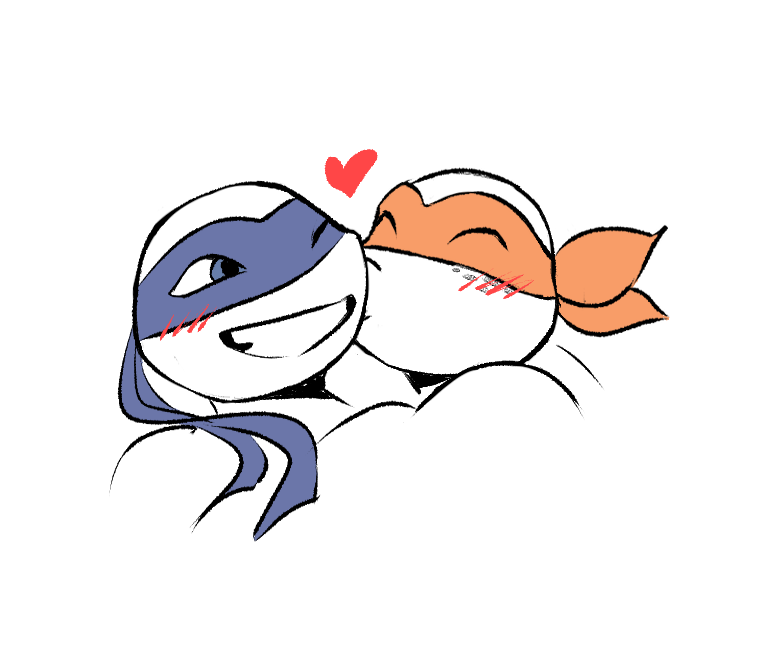 Drew a quick one on my break
Happy LeoMikey Day!! 🧡💙
#tcest #LeoMikey