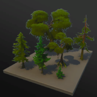 Lunalotl's tweet photo. @FNCreate @FortniteStatus can y'all look into fixing the Variant Foliage Galleries in creative / uefn? the foliage looks nothing like it did on release

(image 1 are the props when placed down, images 2 and 3 are the preview images) https://t.co/Q51Xzfk2ga
