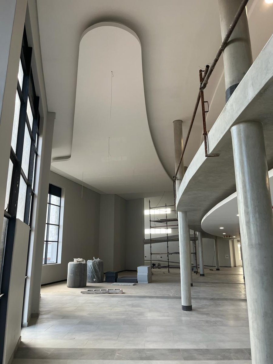 Featured Project: CRC (Christian Revival Church) #Kimberley Interior construction progress. #dbmarchitects #CRC #Kimberley #architecture #interiorarchitecture #architecturaldesign #Construction #SouthAfrica