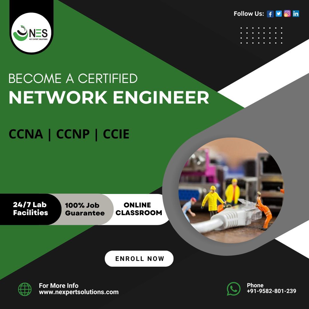 NESnetworking's tweet photo. BECOME A CERTIFIED NETWORK ENGINEER
𝘃𝗶𝘀𝗶𝘁 𝘂𝘀: https://t.co/01nRpLsaVp
𝗖𝗼𝗻𝘁𝗮𝗰𝘁 𝘂𝘀: +91-9582-801-239
𝗘𝗺𝗮𝗶𝗹: info@nexpertsolutions.com
#NES #NetExpertSolutions #CertifiedNetworkEngineer #CCNA #CCNP #CCIE #Networking #NetworkEngineering #LabFacilities https://t.co/efc8iA9R0u