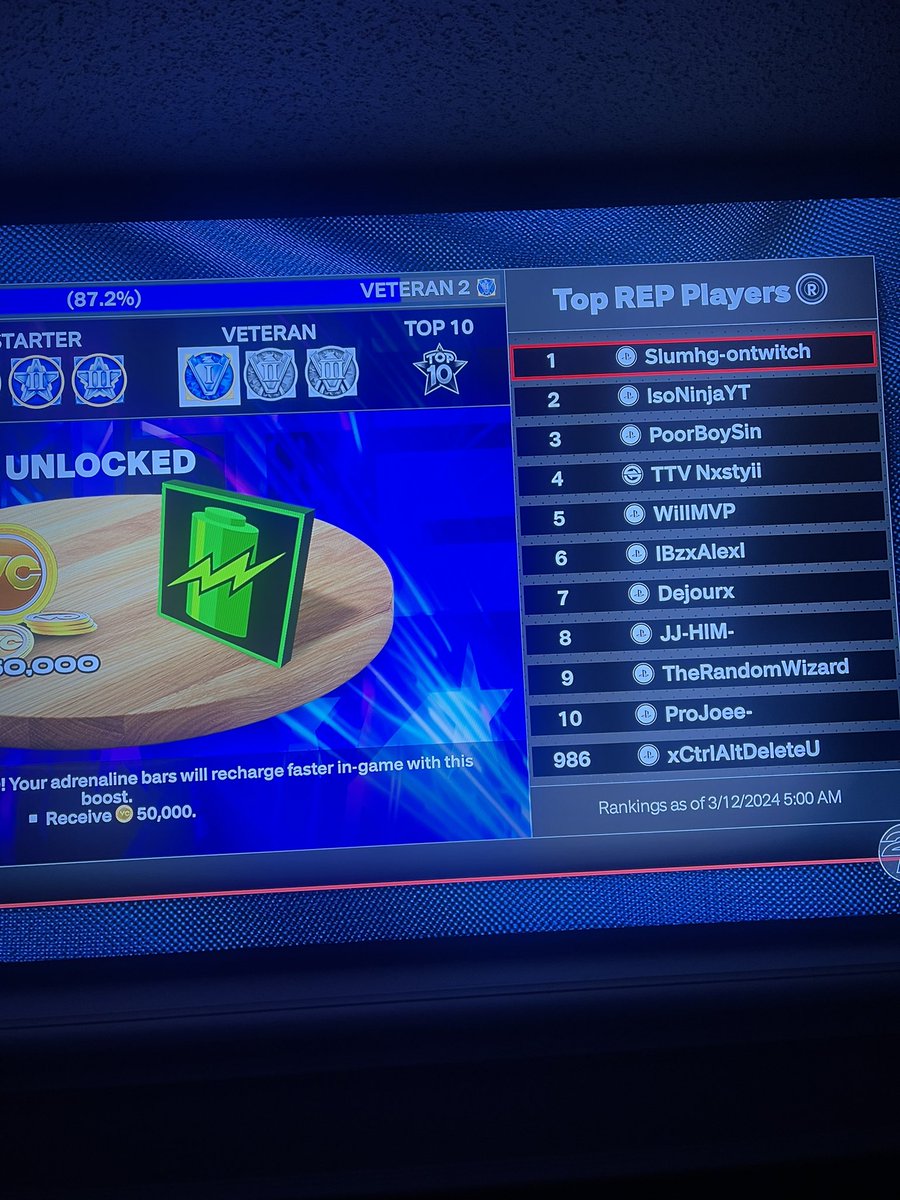 monte_tv's tweet photo. PS5 V1 88% 
97 Ovr 6’6 floor spacing slasher PG 
95 Ovr 6’2 3pt shot hunter PG
97 Ovr 6’4 3pt shot hunter PG
91 Ovr 6’7 3&amp;D Threat SF
93 Ovr 6’8 2-way spot up glass cleaner PF
93 Ovr 6’8 2-way 3pt glass cleaner PF
90 Ovr 7’0 dining interior threat C 
90 Ovr 6’9 3-Level Threat SG https://t.co/EmzkjDOnJS